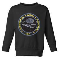 Retro Unidentified Aerial Phenomena Spaceships Uap Toddler Sweatshirt