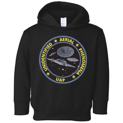 Retro Unidentified Aerial Phenomena Spaceships Uap Toddler Hoodie