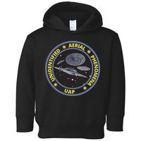 Retro Unidentified Aerial Phenomena Spaceships Uap Toddler Hoodie