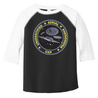 Retro Unidentified Aerial Phenomena Spaceships Uap Toddler Fine Jersey T-Shirt