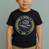 Retro Unidentified Aerial Phenomena Spaceships Uap Toddler T-Shirt