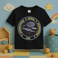 Retro Unidentified Aerial Phenomena Spaceships Uap Toddler T-Shirt