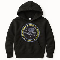 Retro Unidentified Aerial Phenomena Spaceships Uap Kids Hoodie