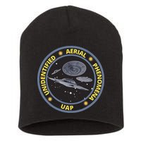 Retro Unidentified Aerial Phenomena Spaceships Uap Short Acrylic Beanie