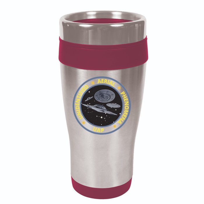 Retro Unidentified Aerial Phenomena Spaceships Uap 16oz Travel Tumbler