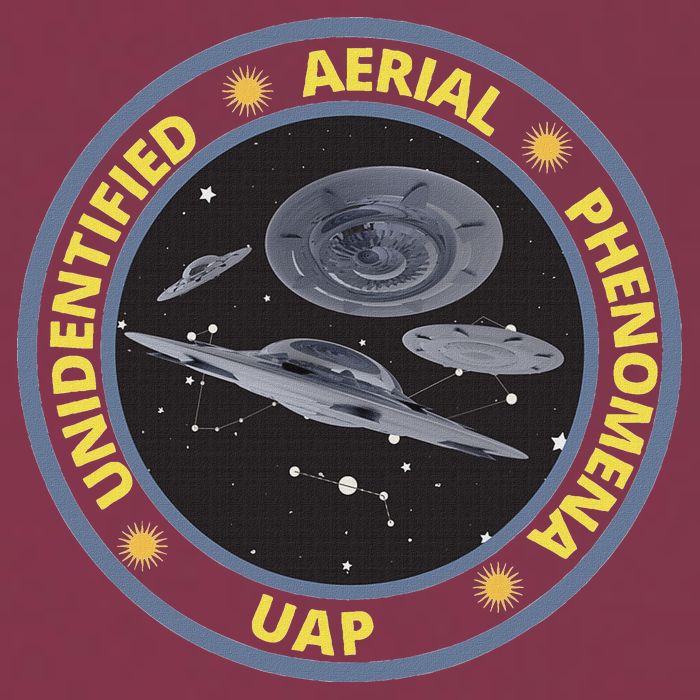 Retro Unidentified Aerial Phenomena Spaceships Uap 16oz Travel Tumbler