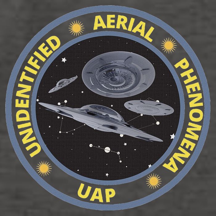 Retro Unidentified Aerial Phenomena Spaceships Uap Vector Backpack