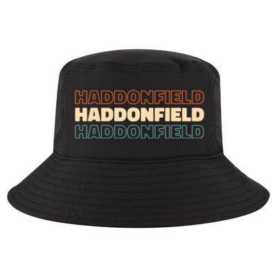 Retro Us American City Vintage New Jersey Haddonfield Cool Gift Cool Comfort Performance Bucket Hat