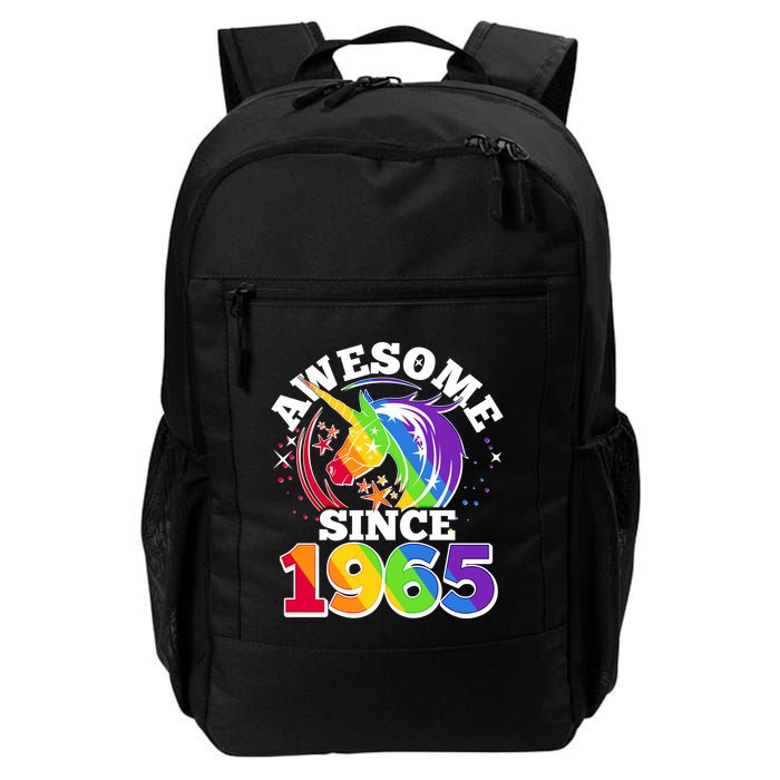 Rainbow Unicorn Awesome Since 1965 60th Birthday Backpack