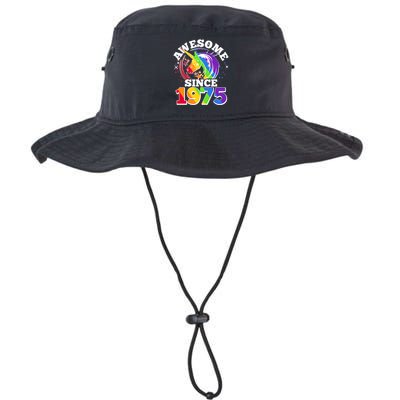 Rainbow Unicorn Awesome Since 1975 50th Birthday Bucket Hat