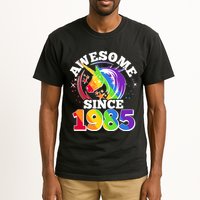 Rainbow Unicorn Awesome Since 1985 40th Birthday Tall T-Shirt