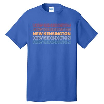 Retro Us American City Vintage Pennsylvania New Kensington Gift Tall T-Shirt