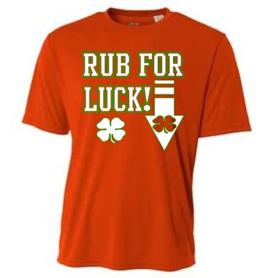 Rub Me For Luck Cooling Performance Crew T-Shirt