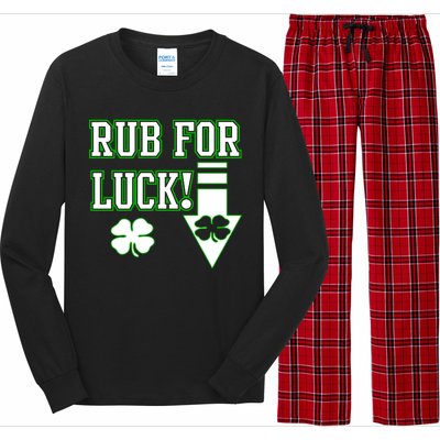 Rub Me For Luck Long Sleeve Pajama Set