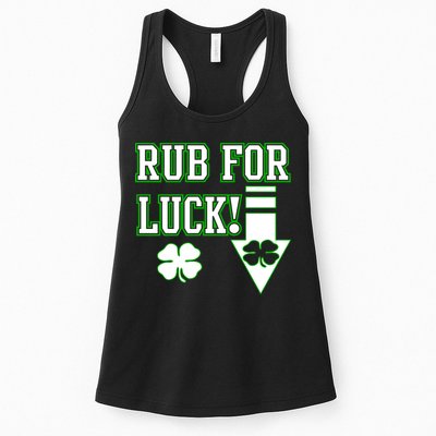 Rub Me For Luck Womens Tank Top