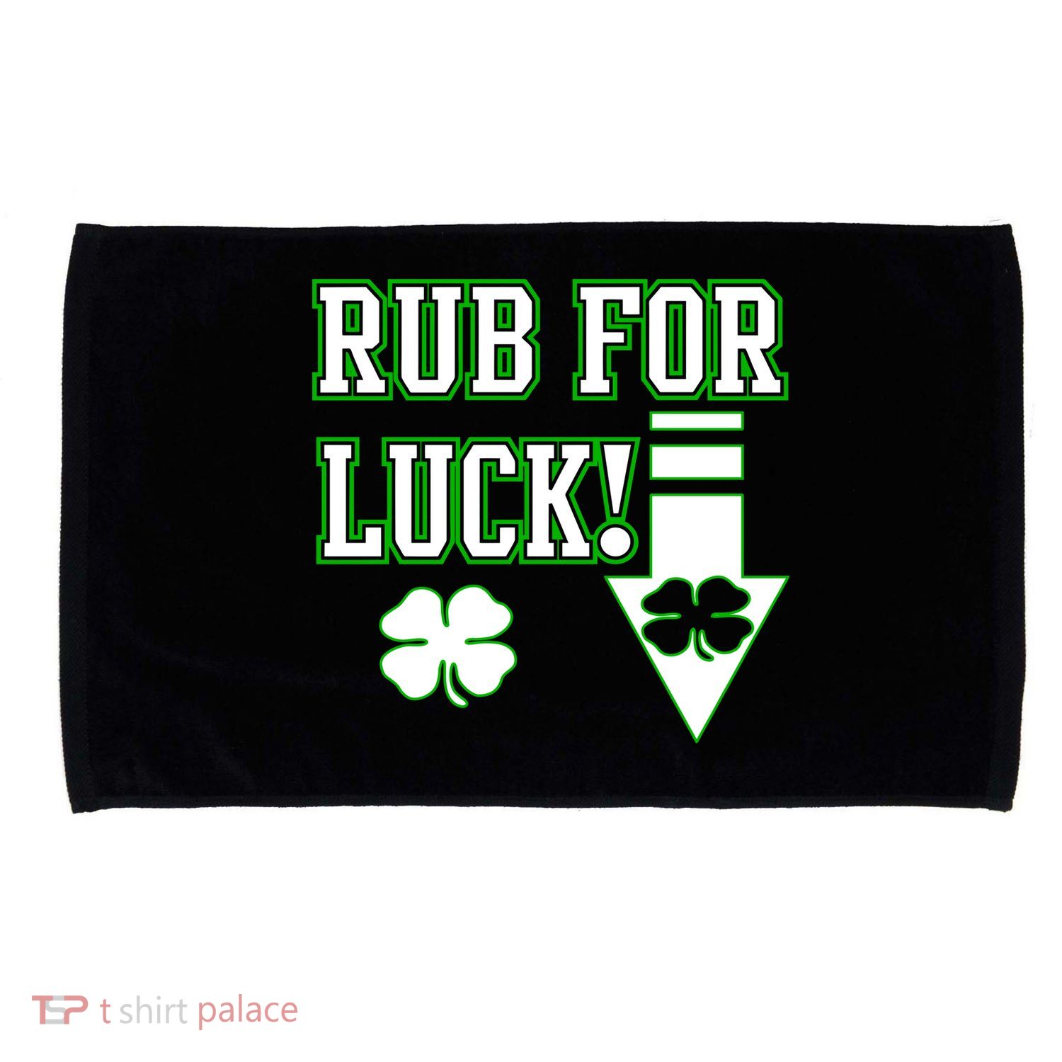 Rub Me For Luck Microfiber Hand Towel