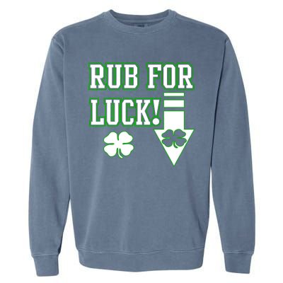 Rub Me For Luck Garment-Dyed Sweatshirt