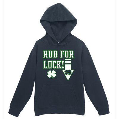 Rub Me For Luck Urban Pullover Hoodie