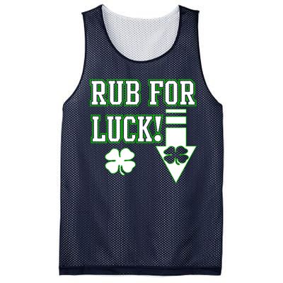 Rub Me For Luck Mesh Reversible Basketball Jersey Tank