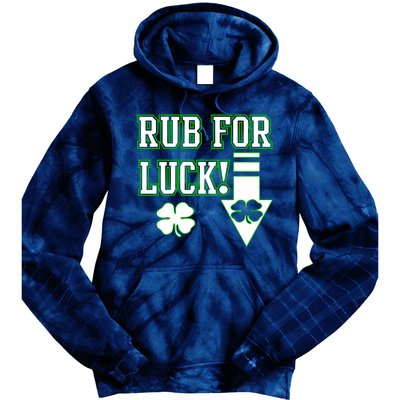 Rub Me For Luck Tie Dye Hoodie