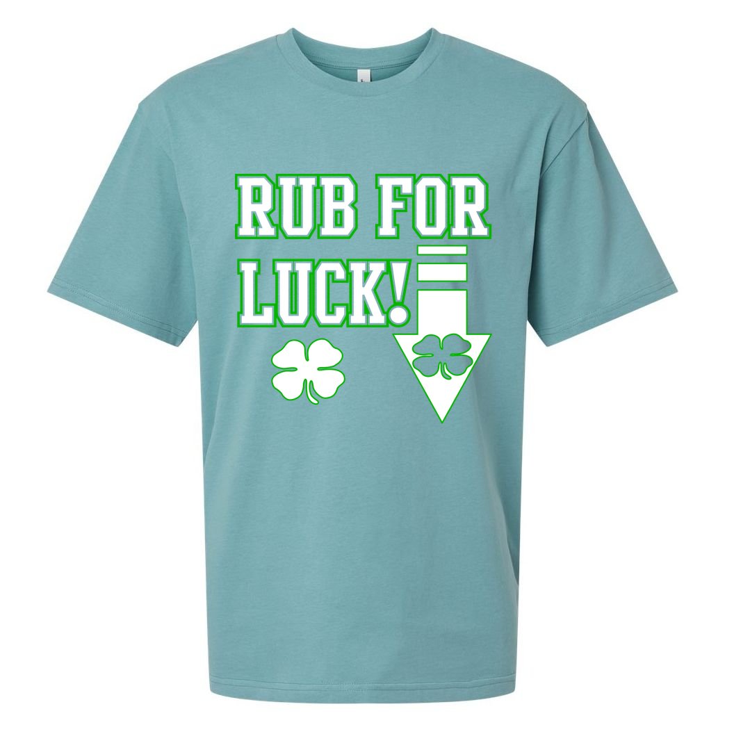 Rub Me For Luck Sueded Cloud Jersey T-Shirt