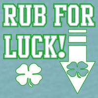Rub Me For Luck Sueded Cloud Jersey T-Shirt