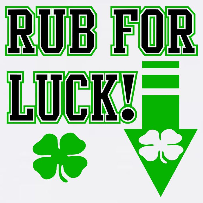 Rub Me For Luck Garment-Dyed Sweatshirt
