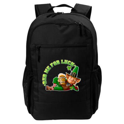 Rub Me for Luck Irish Leprechaun Daily Commute Backpack