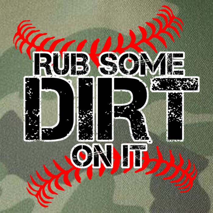 Rub Some Dirt On It baseball Legacy Tie Dye Trucker Hat