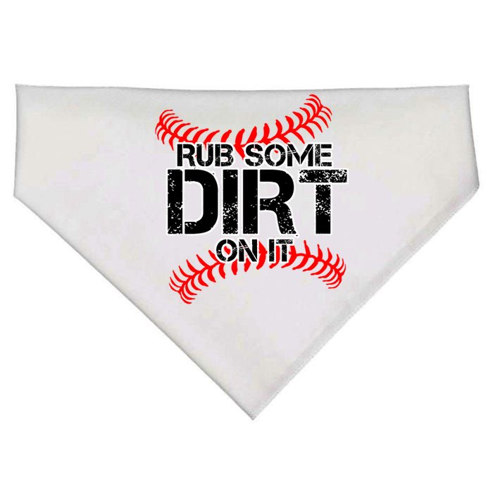 Rub Some Dirt On It baseball USA-Made Doggie Bandana