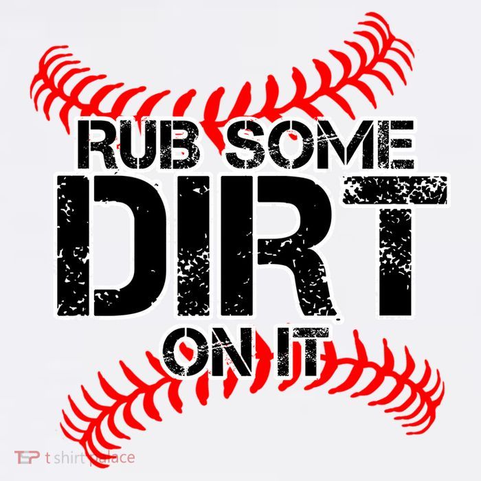 Rub Some Dirt On It baseball 11oz C Handle Ceramic Mug