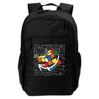 Rubik Mathematics Cube Funny Daily Commute Backpack