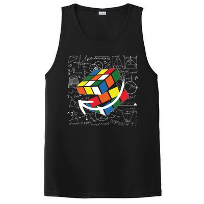 Rubik Mathematics Cube Funny PosiCharge Competitor Tank