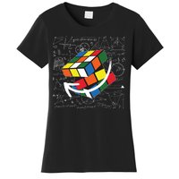 Rubik Mathematics Cube Funny Women's T-Shirt