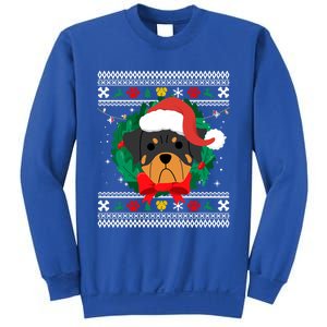 Rottweiler Ugly Christmas Sweater Rottie Great Gift Sweatshirt