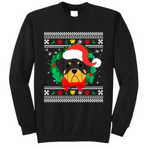 Rottweiler Ugly Christmas Sweater Rottie Sweatshirt