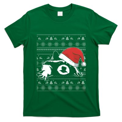Racoon Ugly Christmas T-Shirt