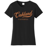 Retro USA California State Vintage Oakland Women's T-Shirt