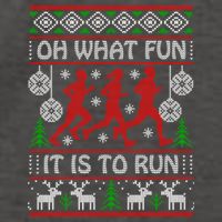 Running Ugly Christmas Oh What Fun It Is To Run Funny Ugly Gift Vector Backpack