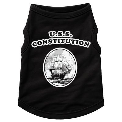 Retro USS Constitution By Turbo Volcano Doggie Tank