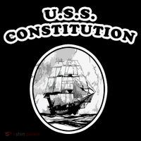Retro USS Constitution By Turbo Volcano 16 in Basic Backpack