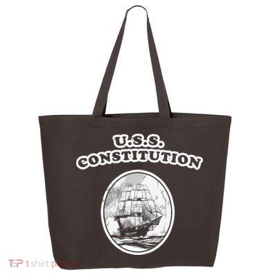 Retro USS Constitution By Turbo Volcano 25L Jumbo Tote