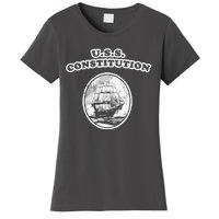 Retro USS Constitution By Turbo Volcano Women's T-Shirt