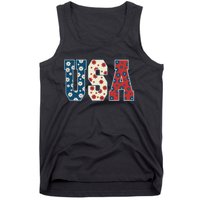 Retro Usa Comfort Colors Graphic Tank Top