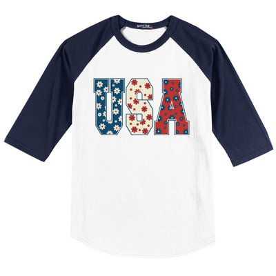 Retro Usa Comfort Colors Graphic Baseball Sleeve Shirt