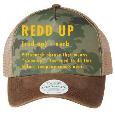 Redd Up Definition Pittsburgh Phrase That Means Legacy Tie Dye Trucker Hat