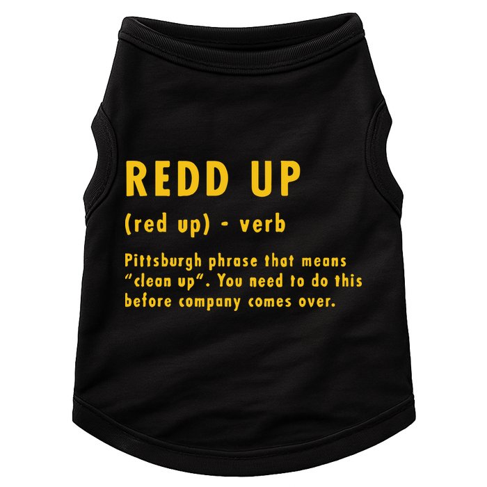 Redd Up Definition Pittsburgh Phrase That Means Doggie Tank