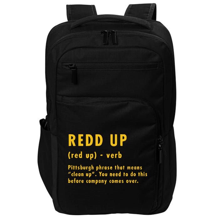 Redd Up Definition Pittsburgh Phrase That Means Impact Tech Backpack