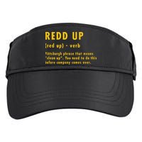 Redd Up Definition Pittsburgh Phrase That Means Adult Drive Performance Visor