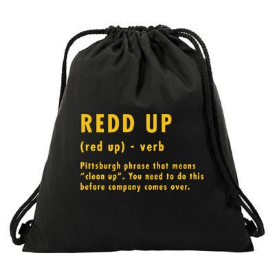 Redd Up Definition Pittsburgh Phrase That Means Drawstring Bag